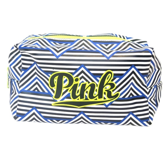 PINK Victoria's Secret Handbags - Victoria's Secret PINK BEAUTY PINK Nation Spring Break Aztec Cosmetic Makeup Bag